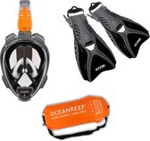 Snorkelmasker en Snorkelvinnen - Set - Ocean Reef - Aria - Maat 36-48