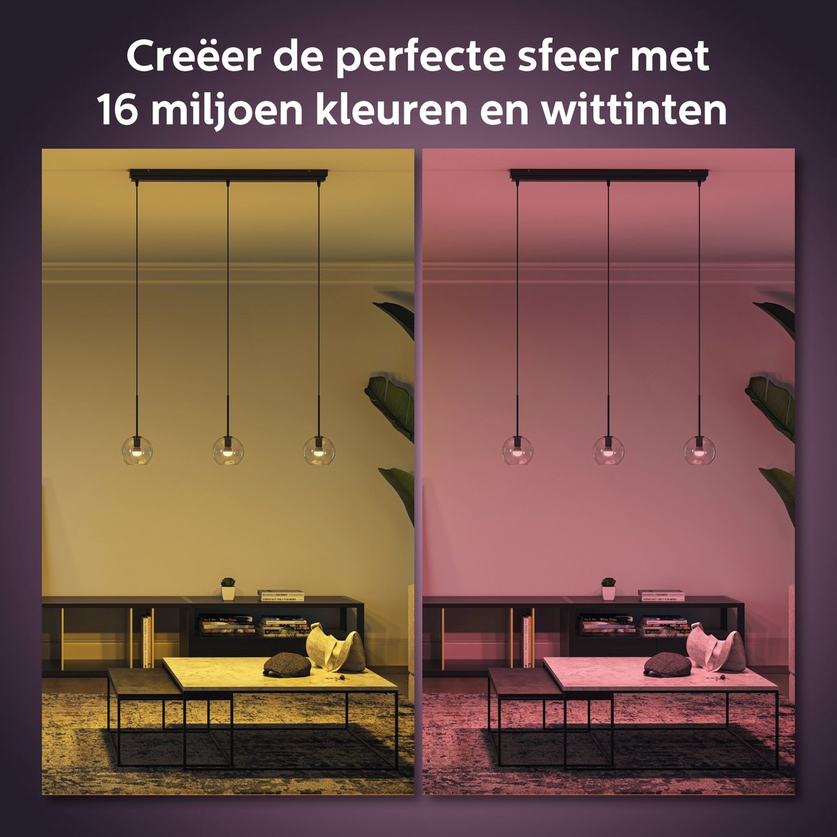 Philips Hue kogellamp - wit en gekleurd licht - 2-pack - E14 — afbeelding 6