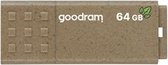 Goodram UME3 Eco Friendly lecteur USB flash 64 Go USB Type-A 3.2 Gen 1 (3.1 Gen 1) Marron