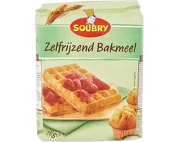 Soubry Zelfrijzend bakmeel (6 x 1 kg)