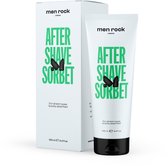 Men Rock London - Après Rasage Sorbet Melon/Pêche avec actif retardateur de croissance des poils - anti-bactérien et anti-inflammatoire 100ML 95% d'ingrédients naturels !