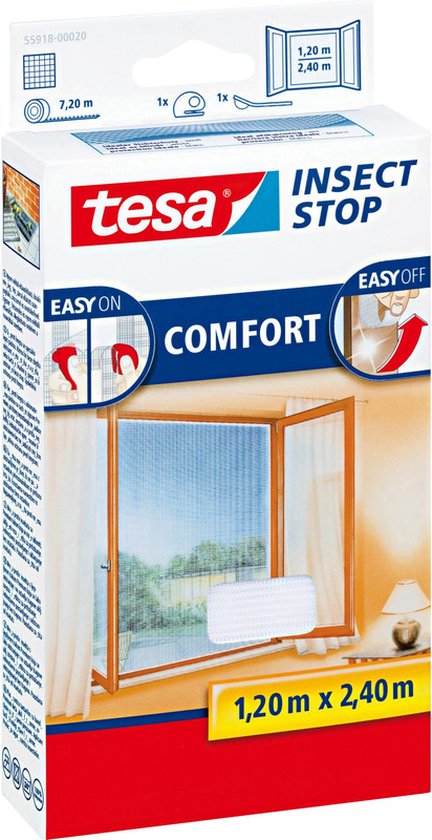 Tesa Comfort - Raamhor - 120x240 cm WIT