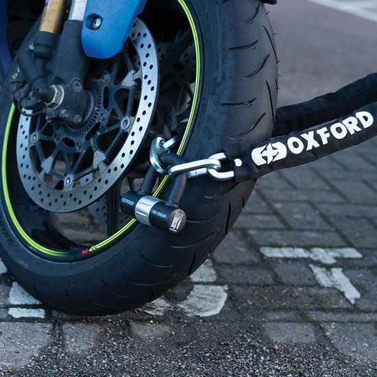 Oxford ART-3 HD 1,5 Meter Fatbike Kettingslot, Fiets, Scooter, E-bike Kettingslot - ART 3 gekeurd sterk kettingslot - zwaar uitgevoerd van Oxford — afbeelding 4