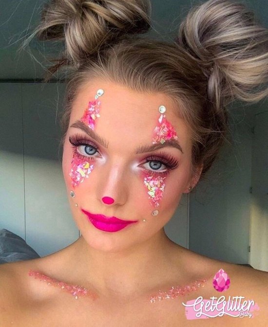 GetGlitterBaby® Roze Chunky Festival Glitters voor Lichaam en Gezicht /  Face Body... | bol