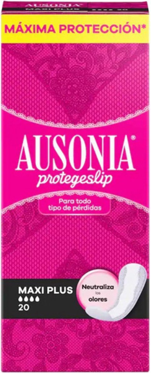 Goedkoopste Maxi Plus inlegkruisje Ausonia (20 uds