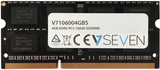 RAM Memory V7 V7106004GBS 4 GB DDR3