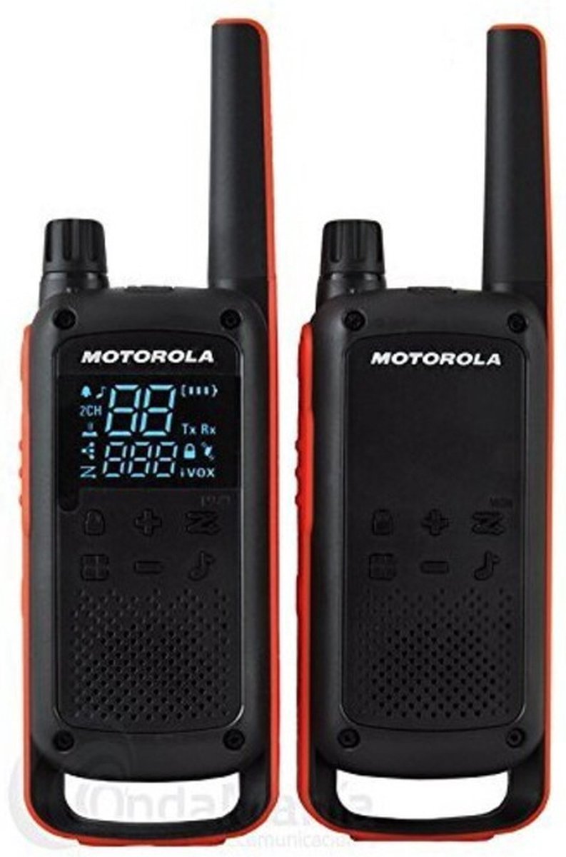 Motorola Talkabout T82 - Twin Pack - Zwart