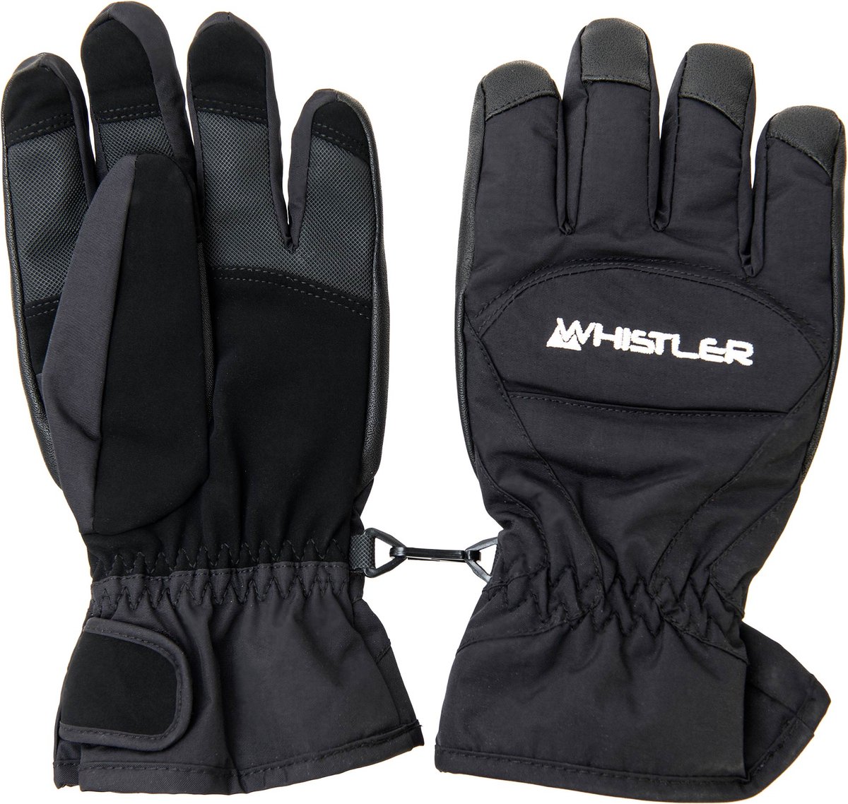 WHISTLER Fingerhandschuhe Slough Jr. Zwart