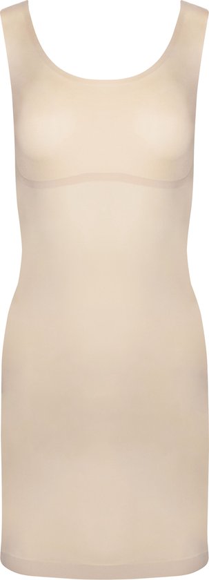 MAGIC Bodyfashion Tone Your Body Tank Dress Dames Corrigerend ondergoed - Latte - Maat XL