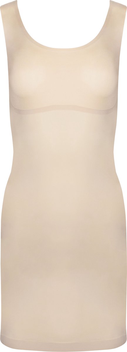 MAGIC Bodyfashion Tone Your Body Tank Dress Dames Corrigerend ondergoed - Latte - Maat XL - MAGIC Bodyfashion