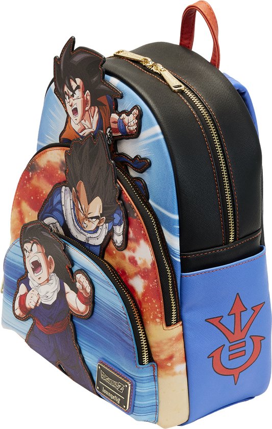 Loungefly Dragon Ball Z Triple Pocket Mini Backpack bol