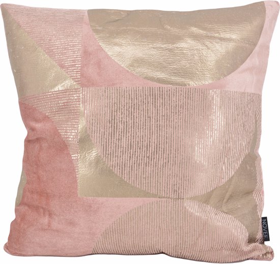 Foto: Blushed pink kussenhoes velvet viscose 45 x 45 cm