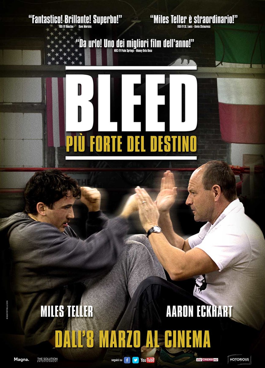 Notorious Pictures Bleed - Piu' Forte Del Destino Blu-ray Italiaans