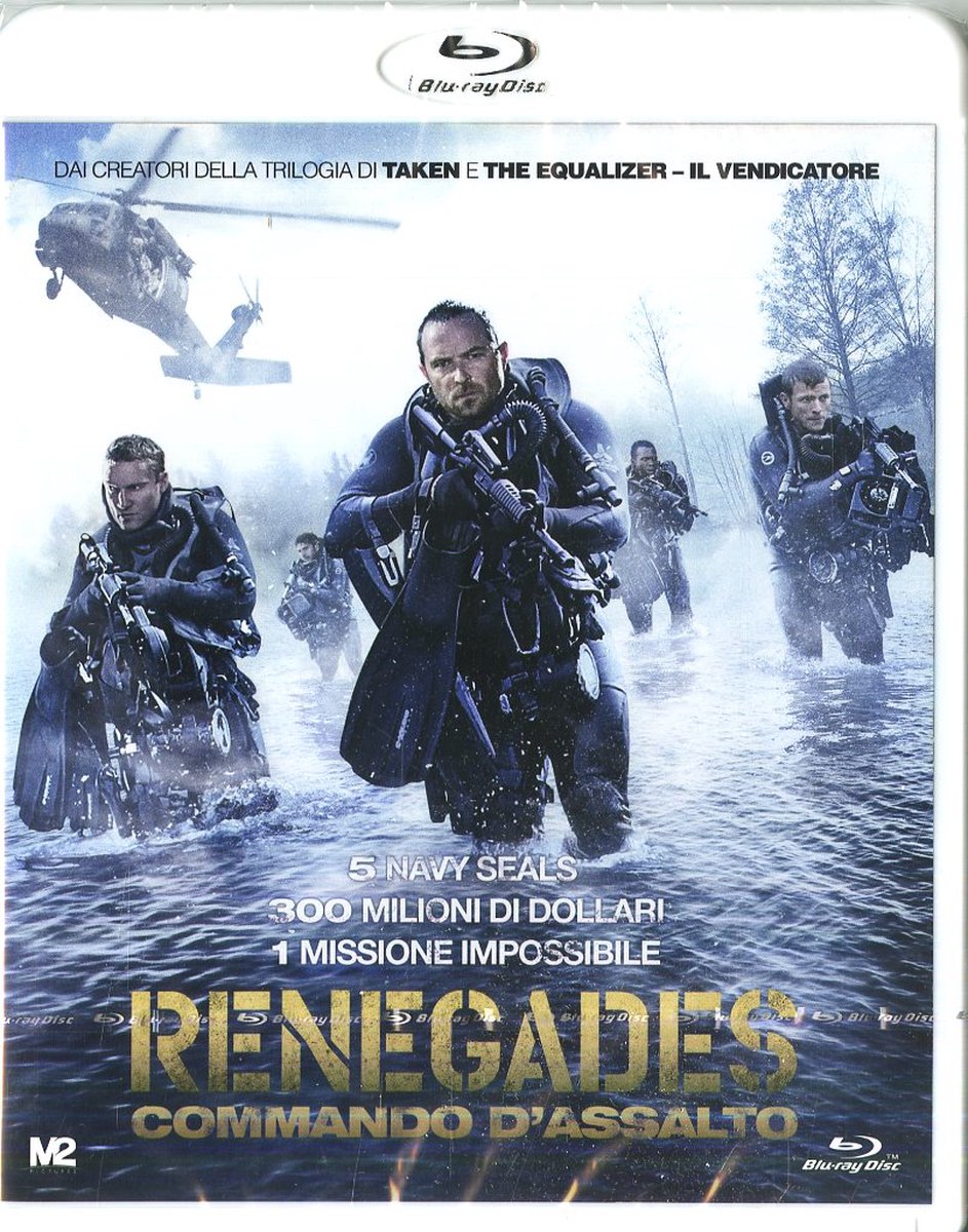 Eagle Pictures Renegades Blu-ray Full HD Engels, Italiaans