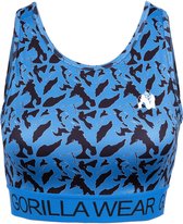 Gorilla Wear Osseo Crop Top - Blauw - L