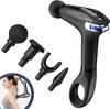 Massage Gun ExtendGun met Verlengbare Arm - Professioneel Massage Apparaat Pistool met 4 Massagekoppen - Zwart