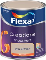 Flexa - creations muurverf metallic - Drop of Pearl - 1l