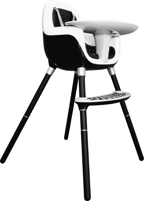 Bumbo High Chair - Kinderstoel - Hoge Kinderstoel - Kinderzetel - Peuterstoel - Kunststof - Zwart - Poten in te korten