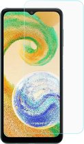 9H Tempered Glass - Geschikt voor Samsung Galaxy A04s Screen Protector - Transparant