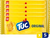 LU TUC Original crackers 100g - 5 stuks - Tussendoor - Snack - Voordeelverpakking