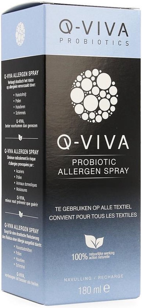 Q-viva Probiotic Allergen Navulling Spray 180ml - Q-viva