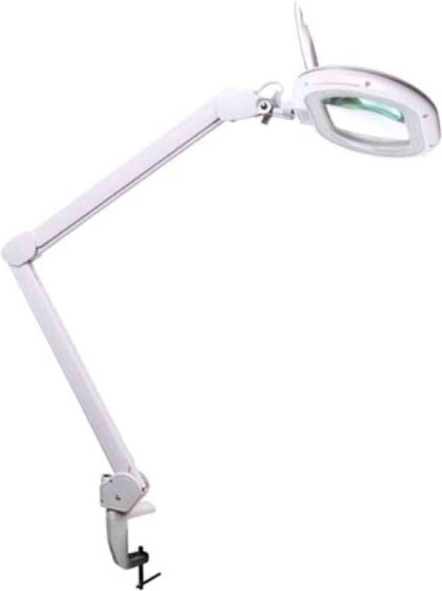 Velleman Ledloeplamp Met Klem, Zwenkarm, Aan/uit-schakelaar En Dimfunctie, Abs
