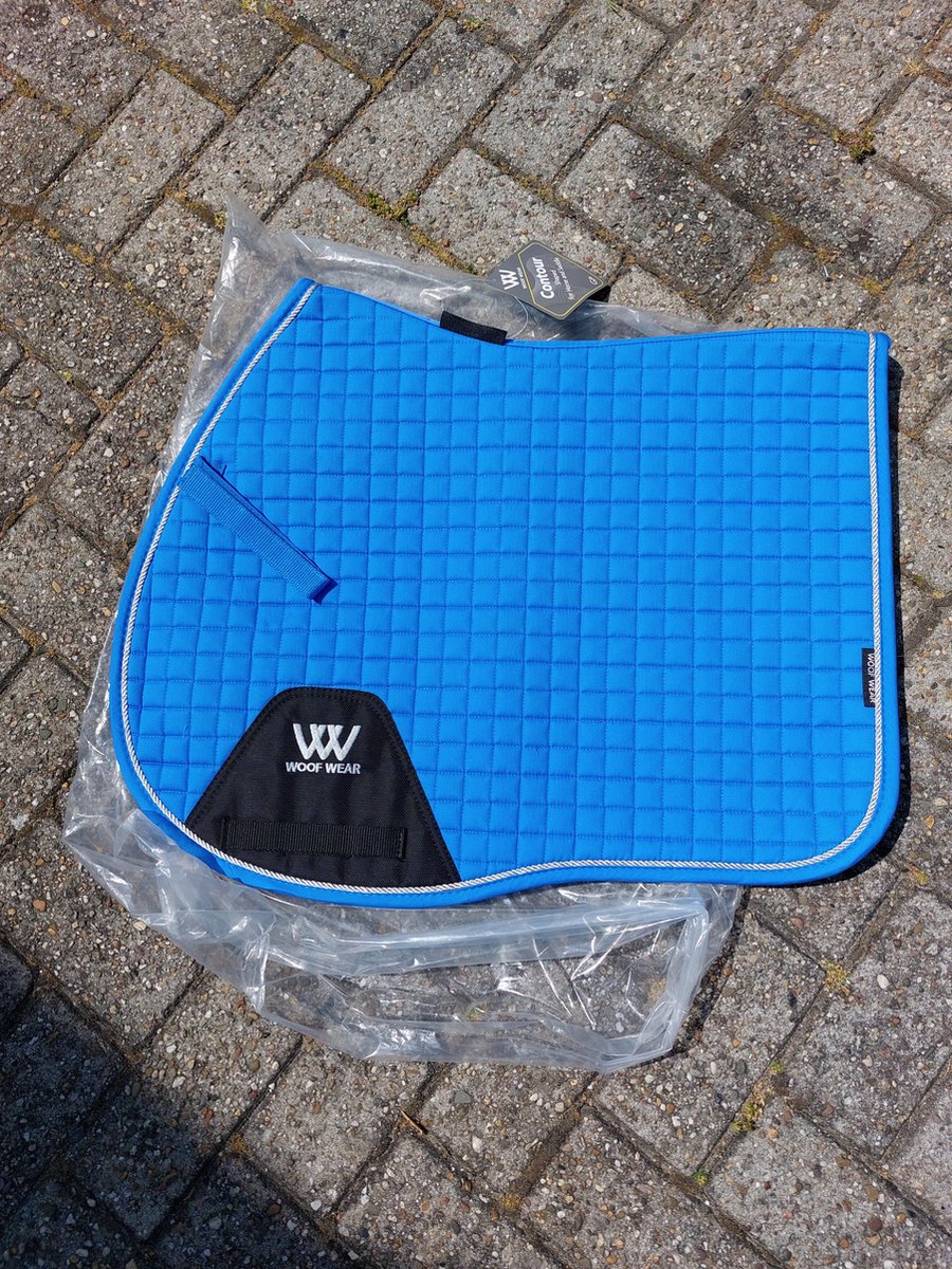 WoofWear - saddle pad - zadeldek - Veelzijdig - Powder Blue - Full