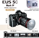 brickparts.nl - Retro Camera EUS 5C Digitale Mark IV - Micro-bouwsteen is kleiner kleiner dan het bekende merk.