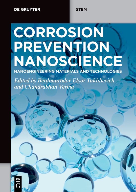De Gruyter STEM- Corrosion Prevention Nanoscience - cover