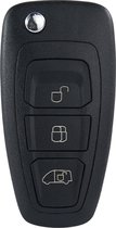 XEOD Autosleutelbehuizing - sleutelbehuizing auto - sleutel - Autosleutel / Ford Transit 3 knops klap sleutel