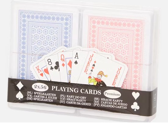 gokken Toneelschrijver Belachelijk In Round Speelkaarten 8 Decks / Stokken – 4 Sets – Stok Speel Kaarten –  Spelkaarten –... | bol.com