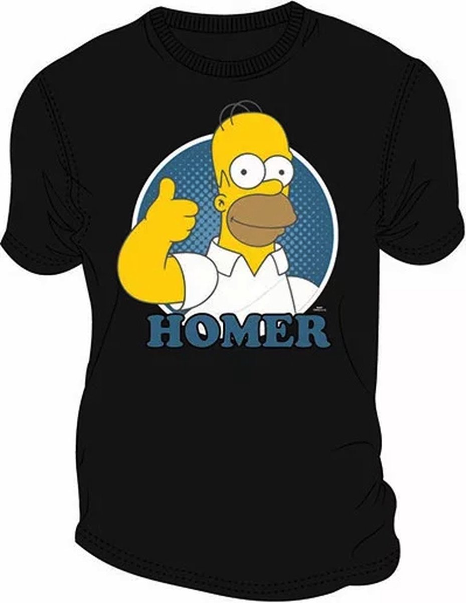 The Simpsons heren t-shirt Homer, maat S