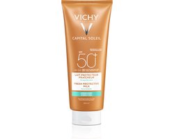 Vichy Capital Soleil SPF50+ Frisse Hydraterende en Beschermende Zonnemelk - Lichaam en Gelaat 300ml