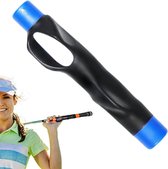 Golf grip trainer - Blauw - Golf training accesoires - Golfen - Griptrainer golfen - Golftrainingsmaterialen - Golfaccesoires - Golfgrip trainer - Golf griptrainer