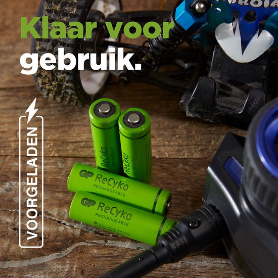 GP Batteries 270AAHCE-2WB2, Batterie rechargeable, AA, Hybrides nickel-métal (NiMH), 1,2 V, 2 pièce(s), 2600 mAh