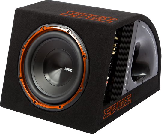 EDGE EDB10A-E0 - Subwoofer Auto - Actieve Basbehuizing - 10" inch (274mm) - 750 watt