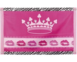 Vlag Princess Pink (60 X 90 Cm)