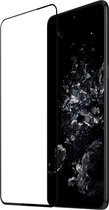 Dux Ducis Full-Cover Tempered Glass - Geschikt voor OnePlus 10T Screen Protector - Zwart