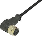 BKL Electronic 2702013 Câble de connexion capteur/actionneur M12 Nombre de broches: 4 Accouplement coudé 5 m 1 pièce(s)