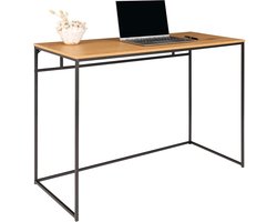 Sedero Eiken look Bureau met zwart frame