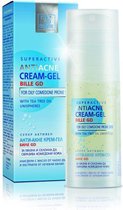 Gel crème visage anti-acné efficace - matifie - herbes, acide salicylique, acide lactique et tea tree 50ml