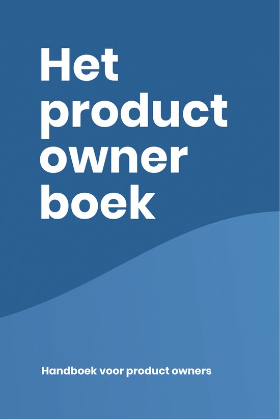 Het product owner boek