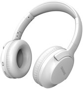 Qware - Draadloze Koptelefoon - Draadloos- Bluetooth 5.1 - Headset - Headphone - Volumeknoppen - USB-C - 20h luisteren op 50% - Vouwbaar Design - Wit