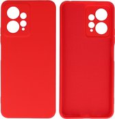 Coque Xiaomi Redmi Note 12 4G - Coque arrière de téléphone Fashion de 2,0 mm d'épaisseur - Coque en Siliconen - Rouge