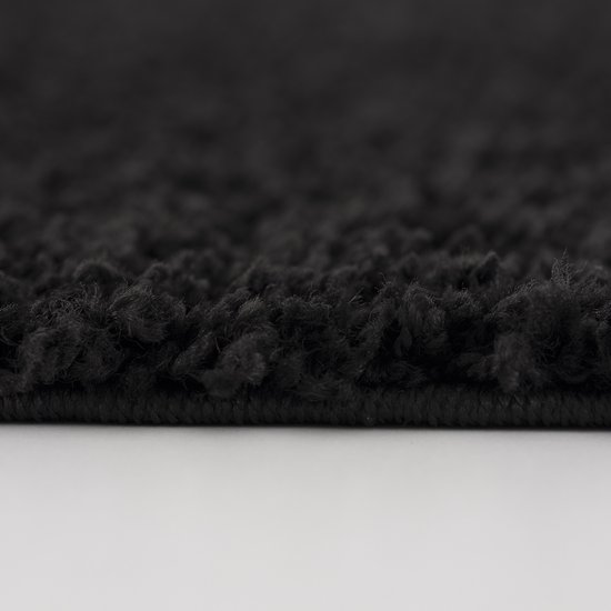 Tapis Impression Shaggy Zwart Shaggy - 200x290 CM