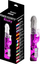 Power Escorts Ricky G Spot Vibrator - Tarzan Vibrator - Rabbit - Paars