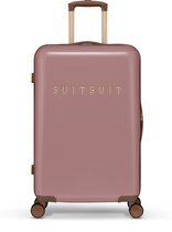 SUITSUIT Fab Seventies - Reiskoffer met 4 wielen - 66 cm - 59L - Oud Roze