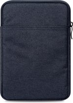 DrPhone S02 - 6 inch E-Reader Soft Sleeve Beschermhoes -Draagtas hoes -Tablet hoes -Pouchbag - Donker Blauw