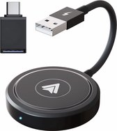 Car Dongle Pro met Wireless USB Adapter Geschikt voor Android Auto CarPlay - Draadloos verbinden - 2023 Vernieuwd Model