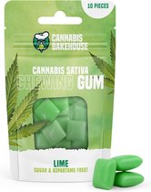 Chewing- Gum au cannabis - Chewing-gum - Citron vert - Paquet de 5